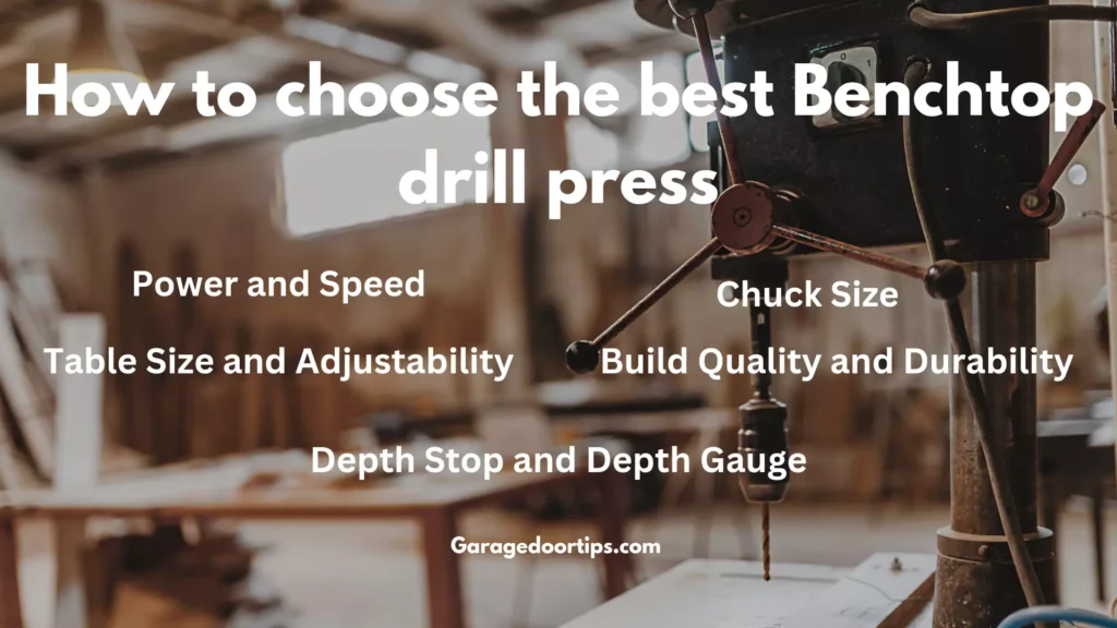 How to choose the best Benchtop drill press under $500