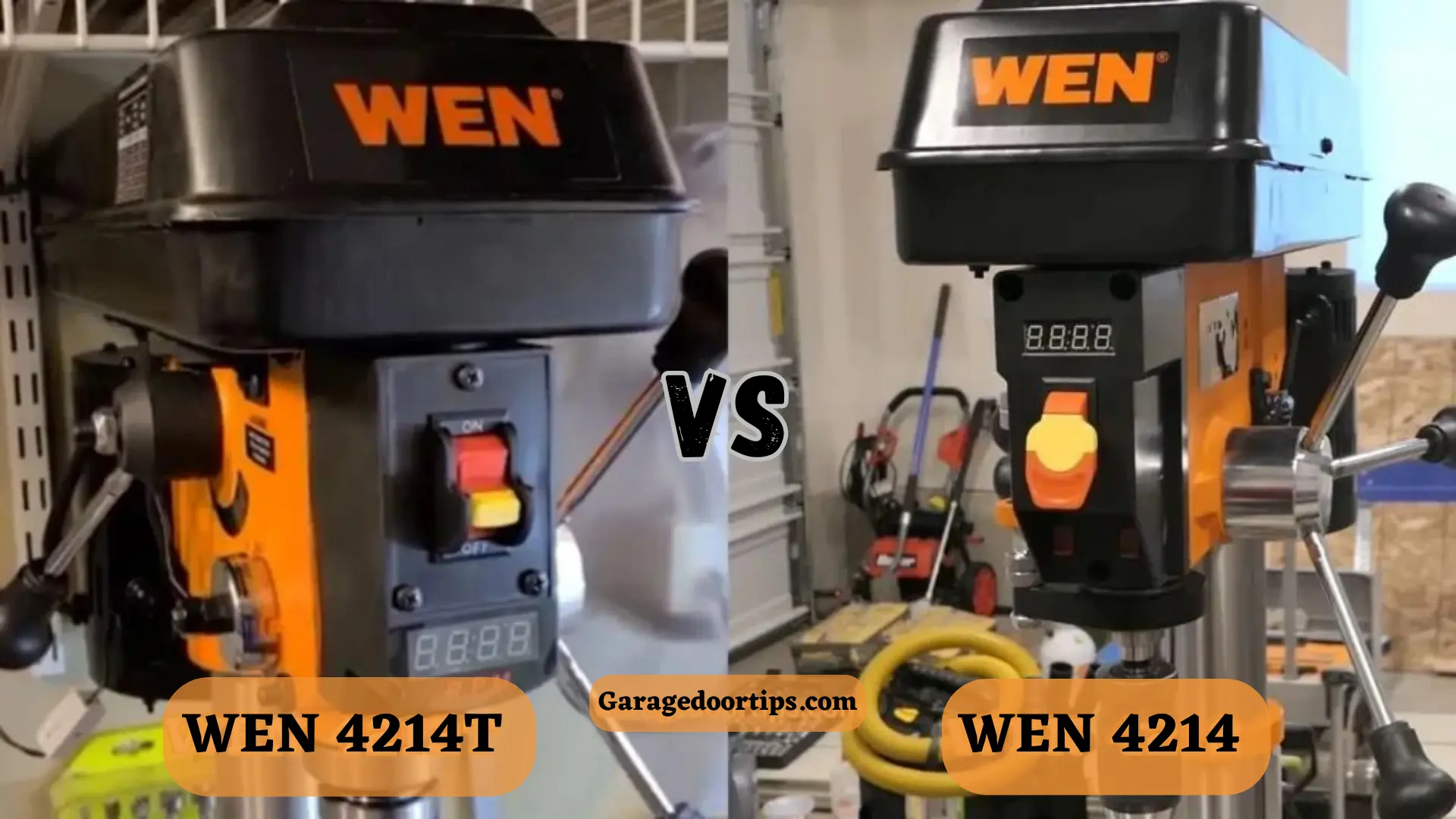 WEN 4214 vs 4214T Drill Press